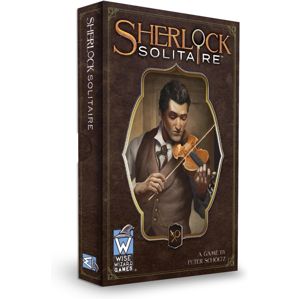 Buy Sherlock Solitaire Wise Wizard Games Board games