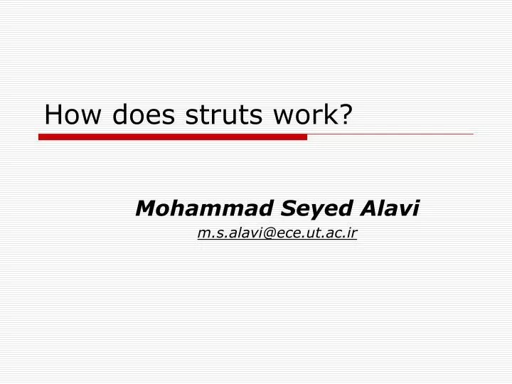 PPT How does struts work? PowerPoint Presentation, free download ID