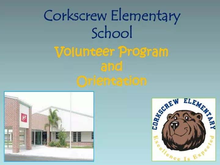 PPT Corkscrew Elementary School PowerPoint Presentation, free