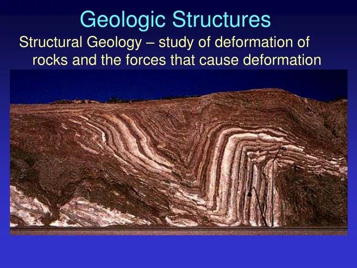 PPT - Geologic Structures PowerPoint Presentation, free download - ID