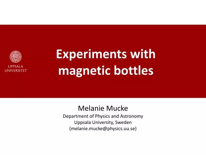 PPT Experiments with bottles PowerPoint Presentation, free