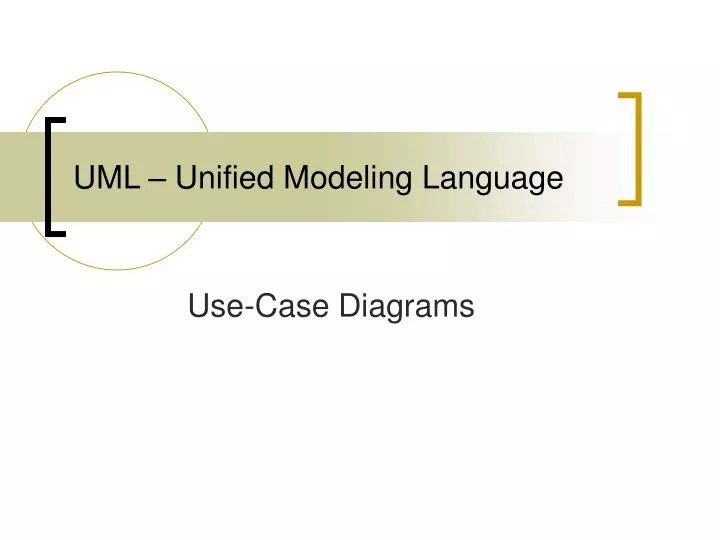 PPT UML Unified Modeling Language PowerPoint Presentation, free