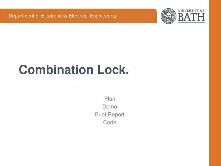 PPT Combination Lock. PowerPoint Presentation, free download ID6979789