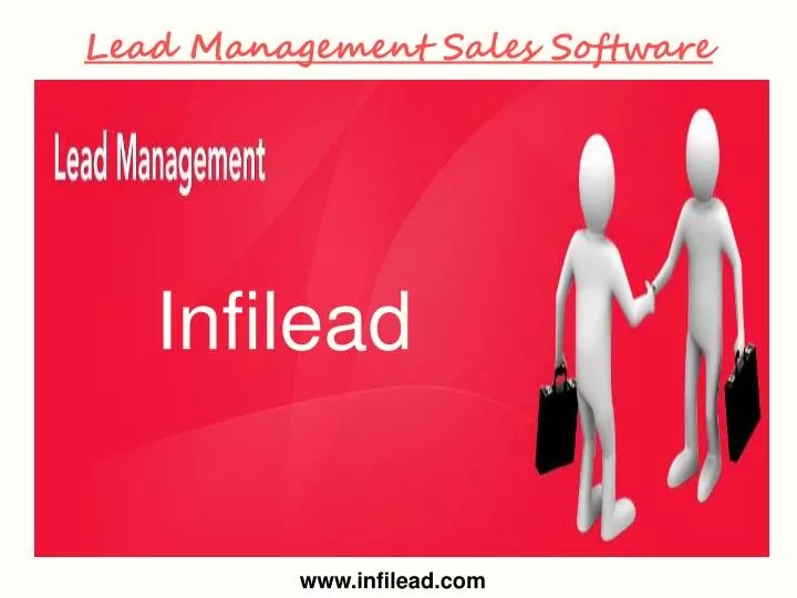 PPT Lead Management Sales Software Infilead PowerPoint Presentation