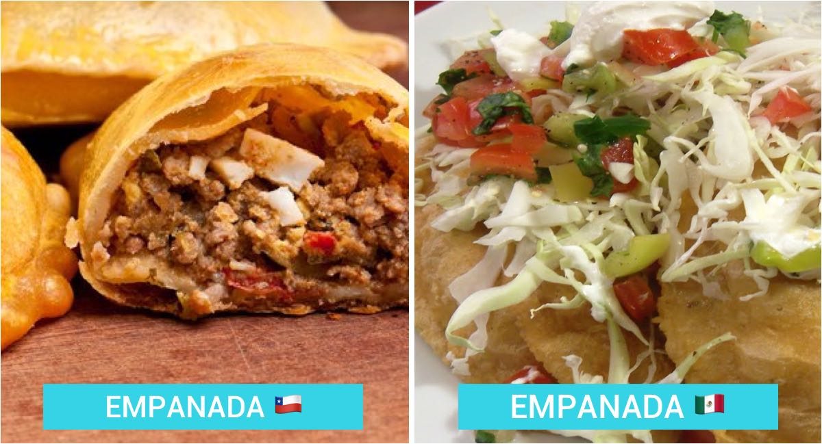 8 comidas mexicanas que se parecen a platos chilenos pero tienen