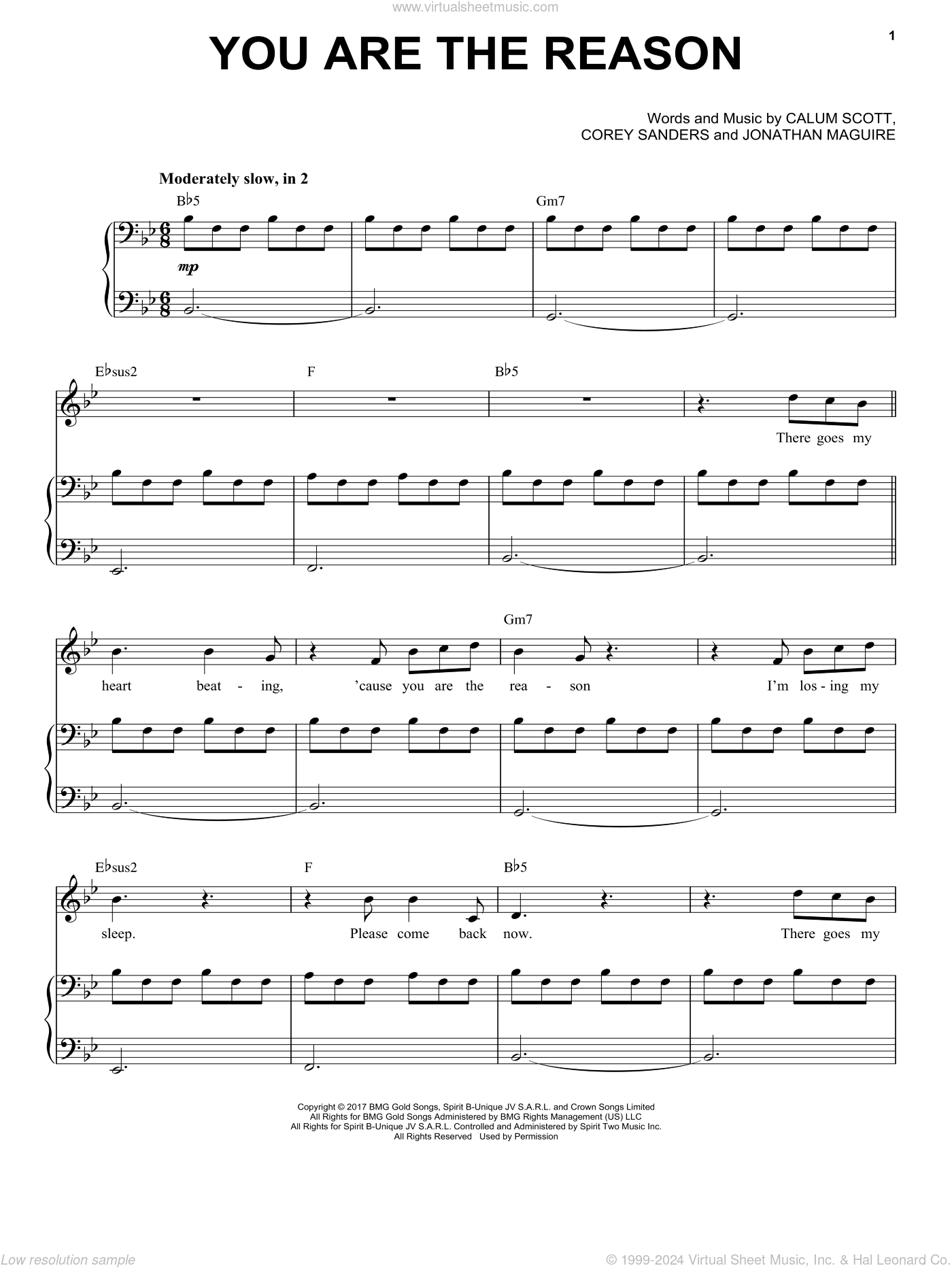29+ Calum Scott You Are The Reason Piano Sheet Music Pdf