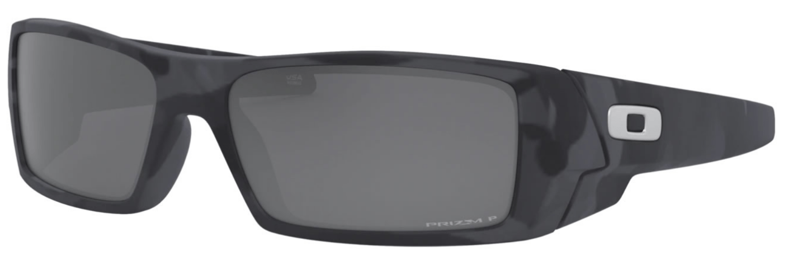 Oakley Gascan Matte Black Camo w/ Prizm Black Polarized Sunglasses