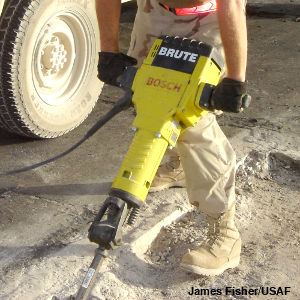 Rasande: Bosch Portable Jack Hammer
