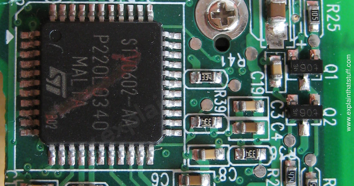 How do integrated circuits work? Explain that Stuff