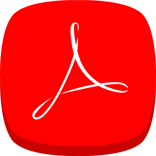 Acrobat, adobe, reader icon