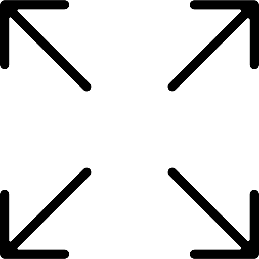 Arrow, arrows, boths, square, square arrow icon