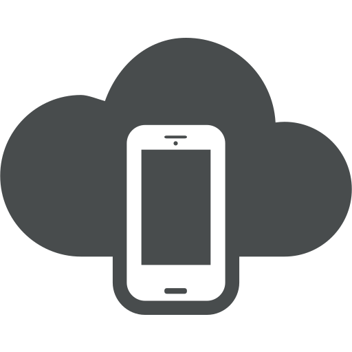 Android, cloud, cloud computing, device, mobile, phone, smartphone icon