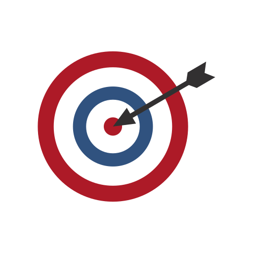 Business, core, goal, performance, success, target, value icon