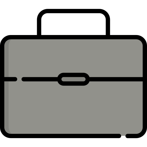 Briefcase, essentials, basic, ui, app, suitcase icon Download on