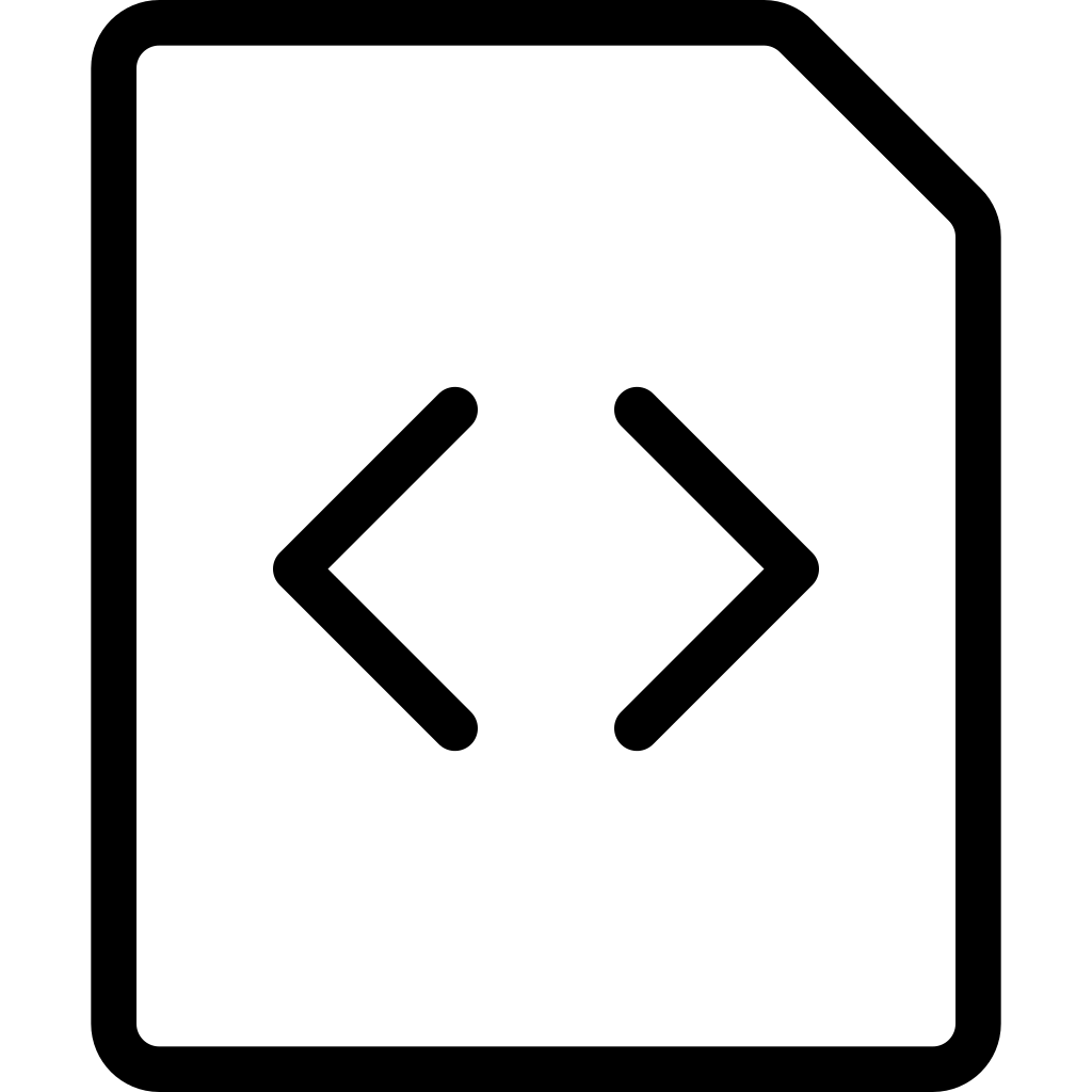 Angle, bracket, code, file, files, programming icon Download on