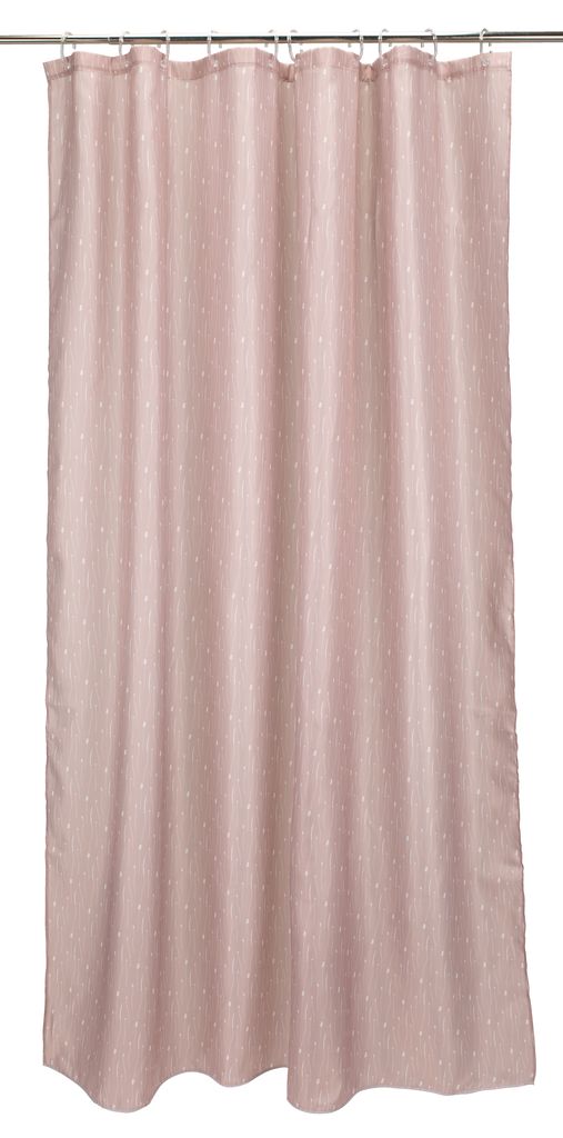 Douchegordijn MARIEDAL 150x200 roze JYSK