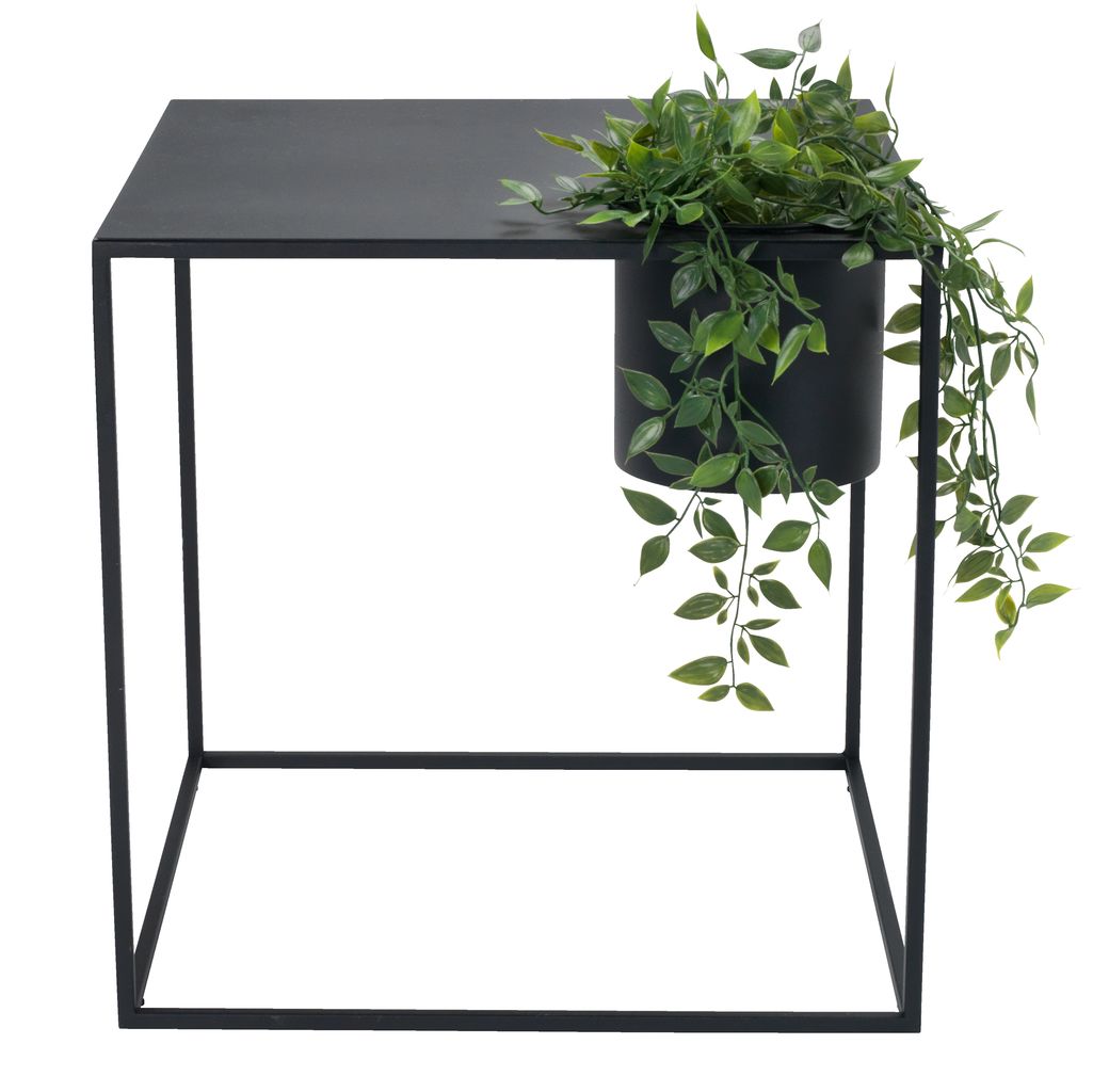 Side table TORNSANGER W45xL45 black JYSK