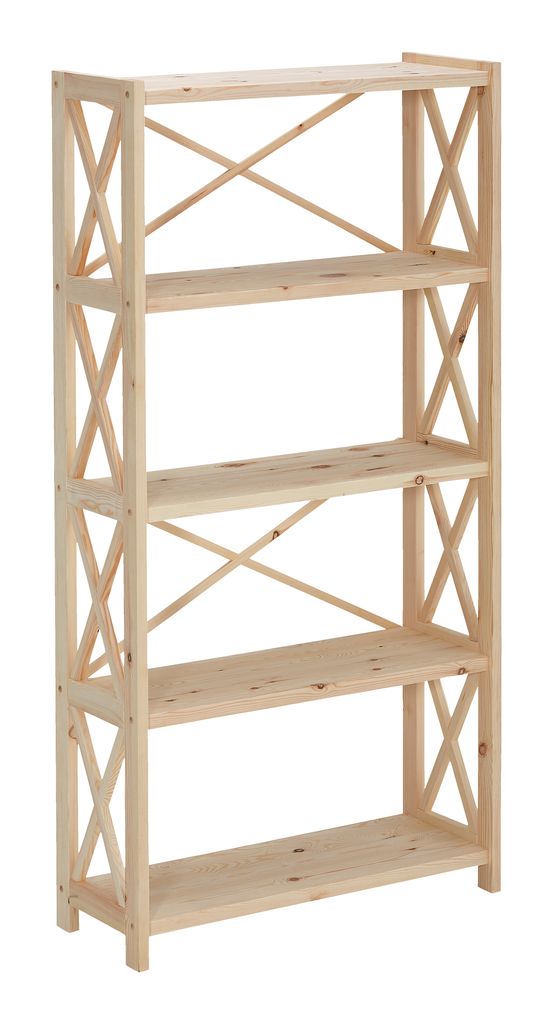 Regal MAGNUS 80cm 5 Böden Kiefer JYSK