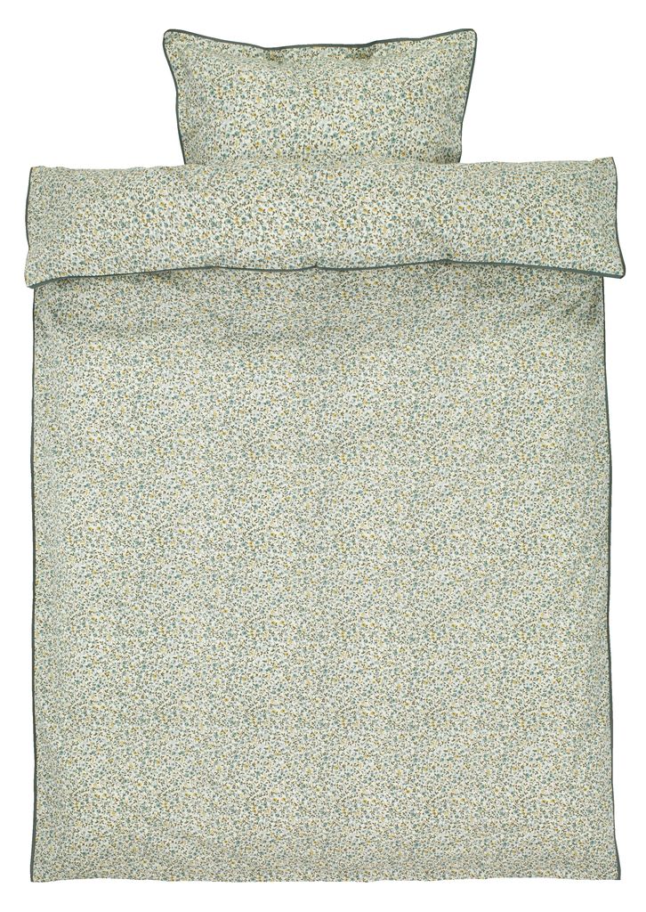 Duvet cover set EMILY percale Single blue JYSK