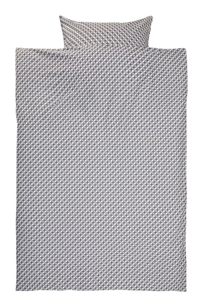 Juego funda nórdica TWEED 155x220 gris JYSK