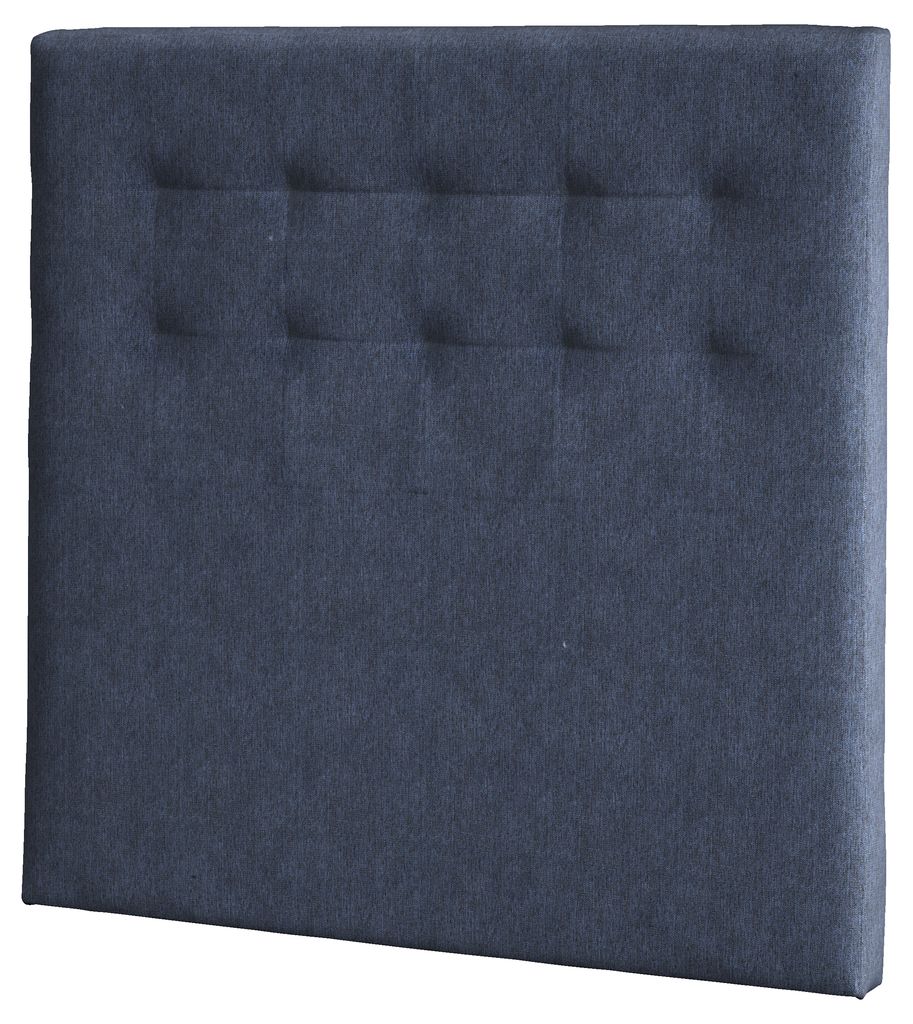 Sänggavel Jysk 120 Sänggavel 120x125 H50 STITCHED blå87 JYSK