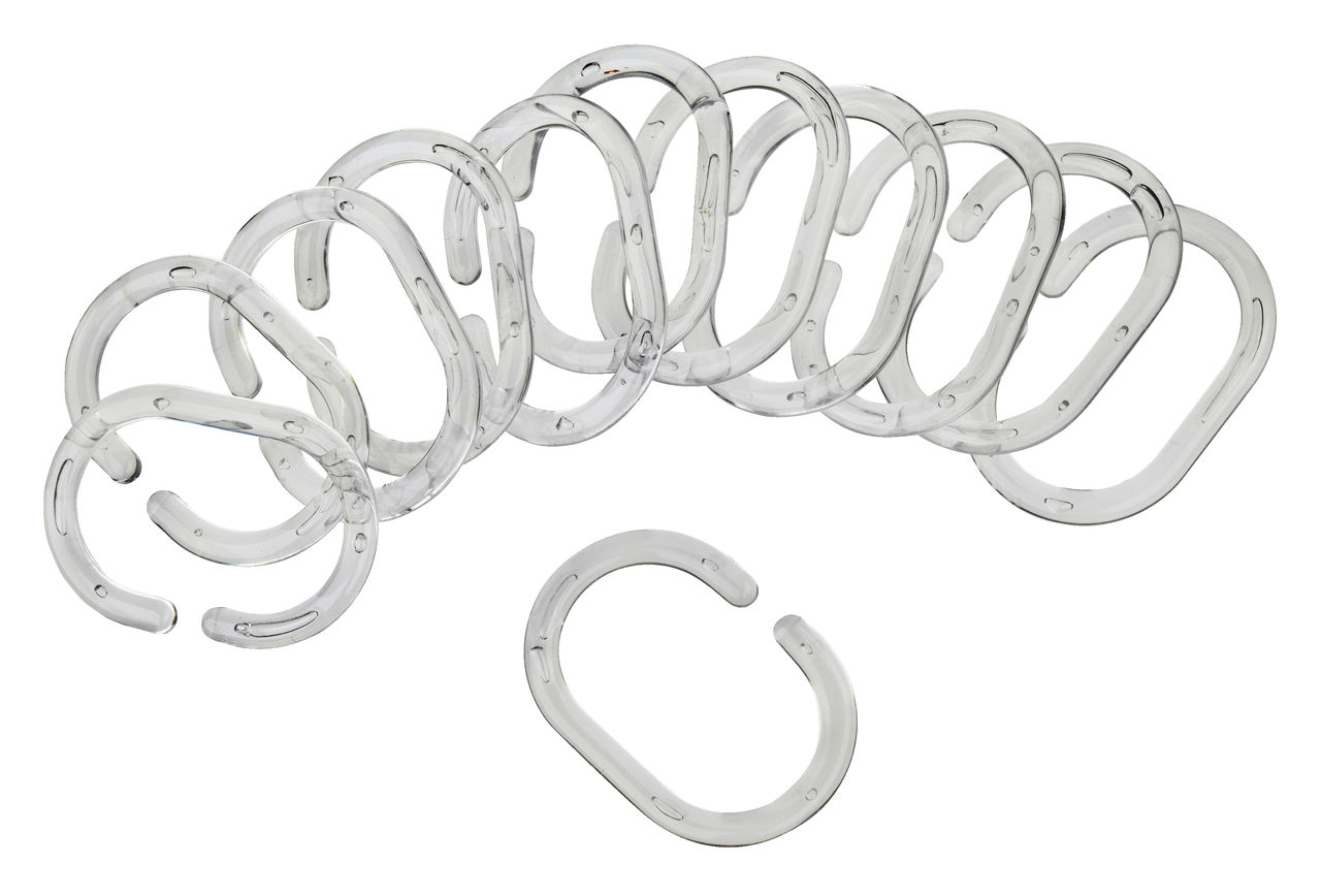 Shower curtain rings VAREKIL pack of 12 JYSK