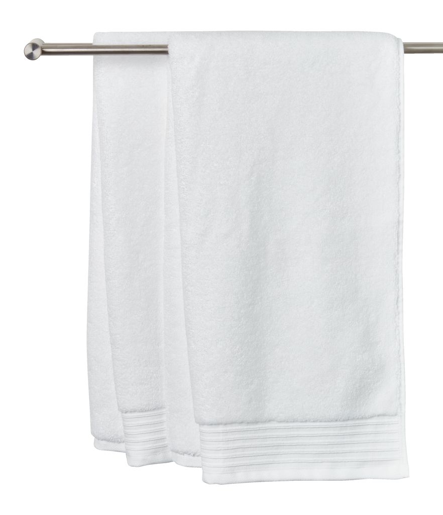 Bath towel SORUNDA 70x140 white JYSK
