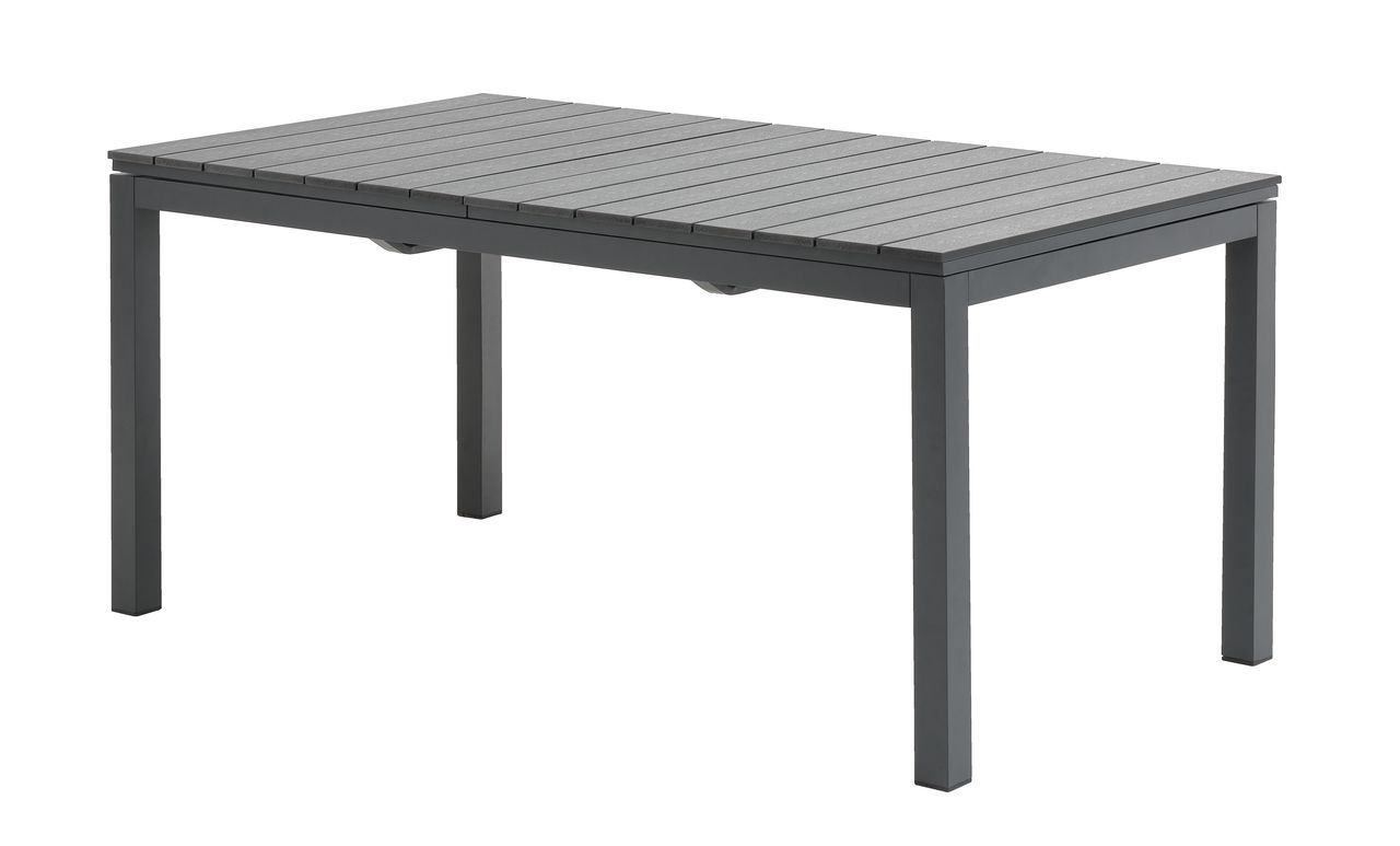 Garden table VATTRUP W95xL170/273 black JYSK