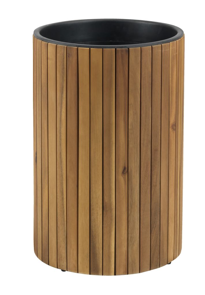 Garden planter MYRHAUK D34xH50 hardwood JYSK