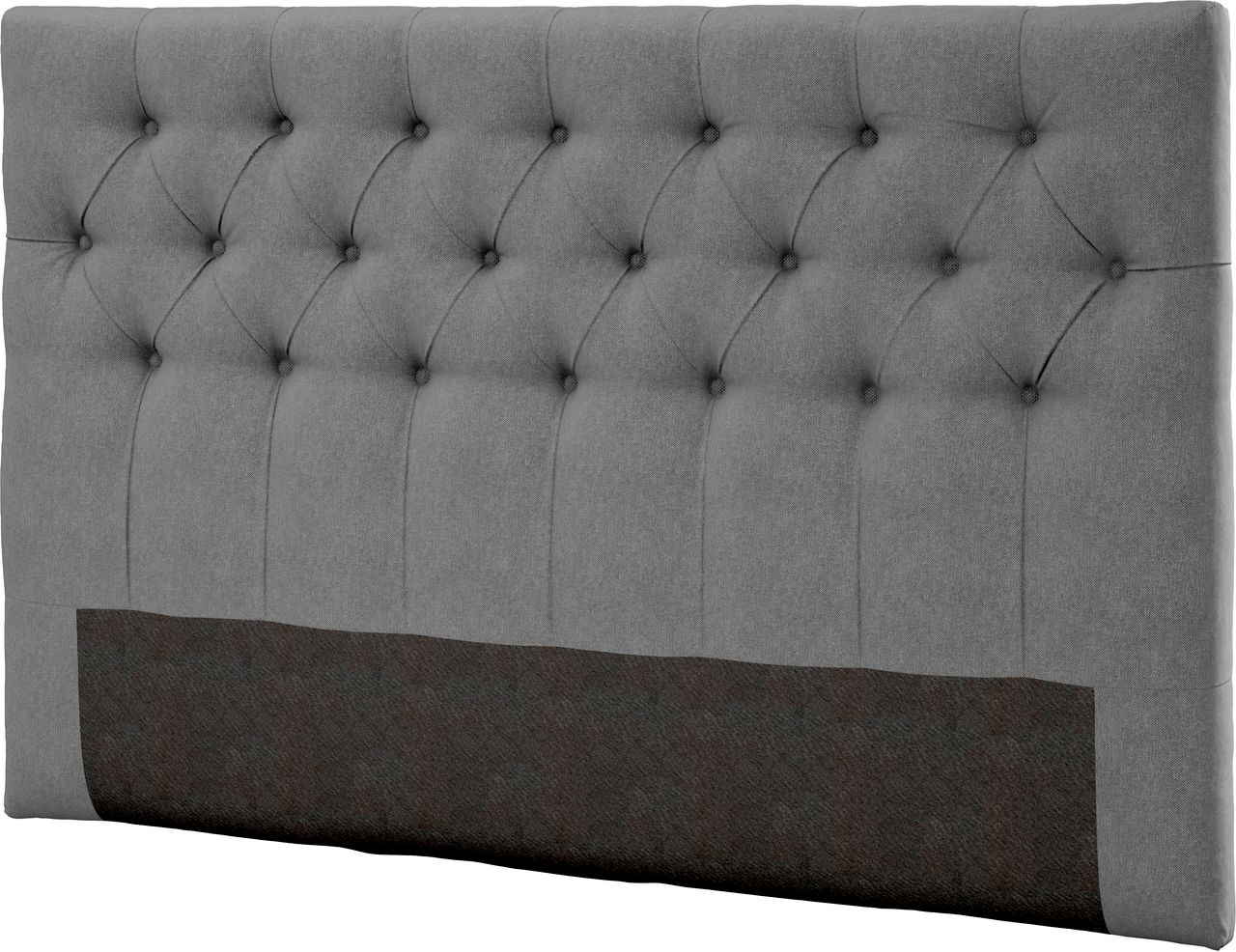 Sänggavel 160x123 H100 CHESTERFIELD grå23 JYSK