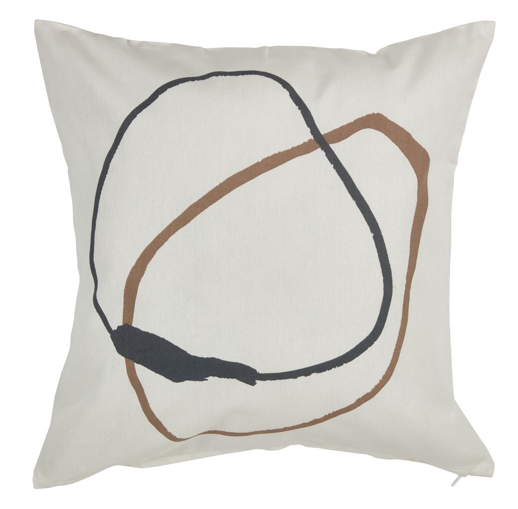 Cushion cover POPPEL 50x50 white JYSK