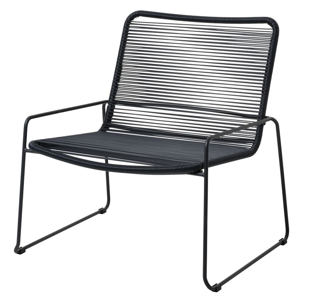 Lounge chair BANDSBJERG black JYSK