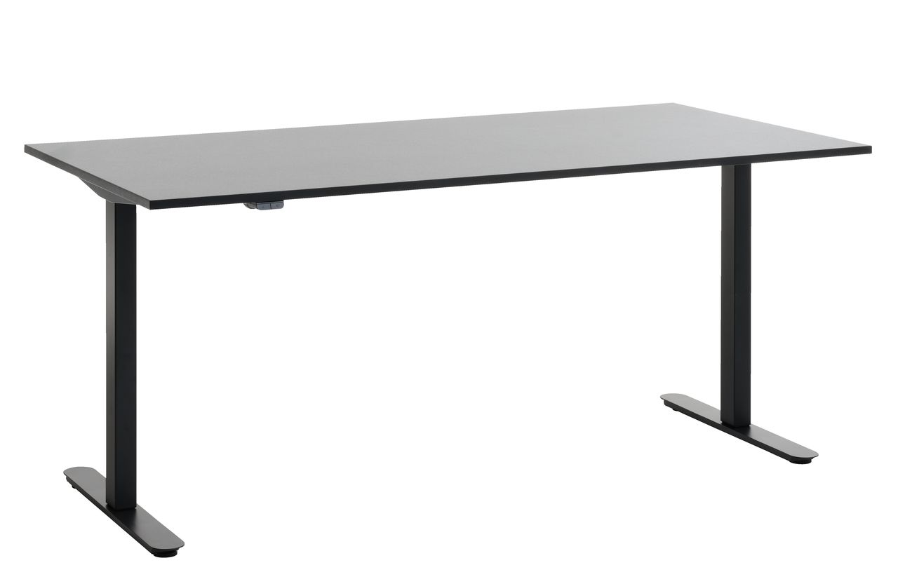 Height adj. desk SVANEKE 70x140 black JYSK