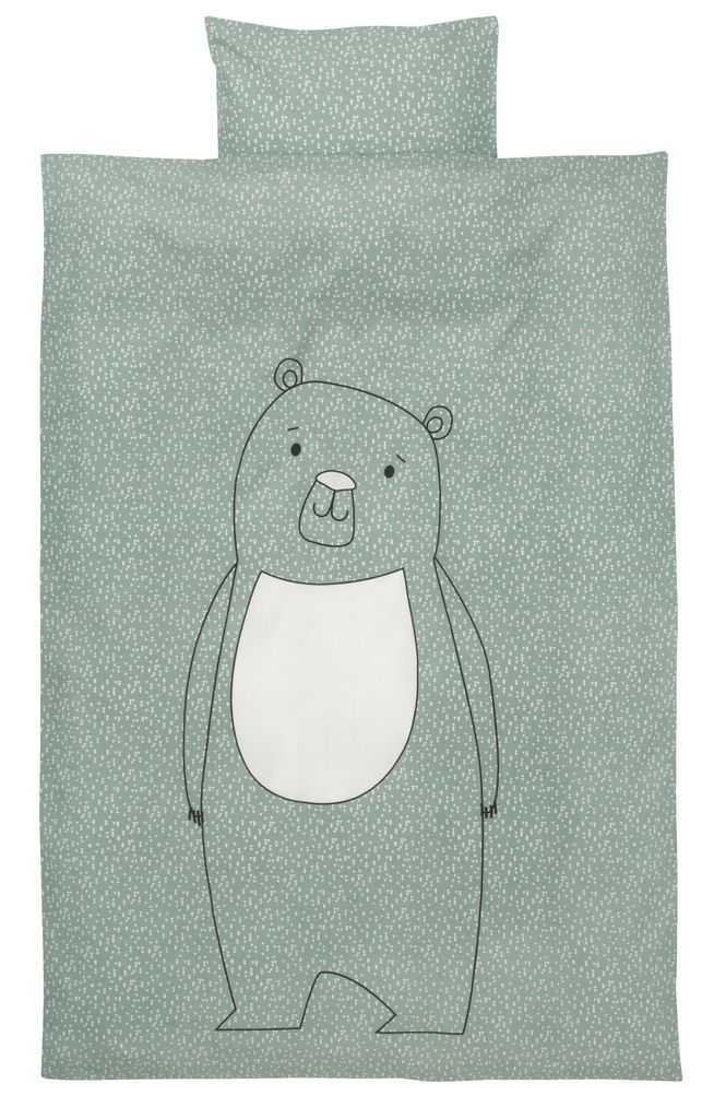 Duvet cover set MARGIT BABY green JYSK
