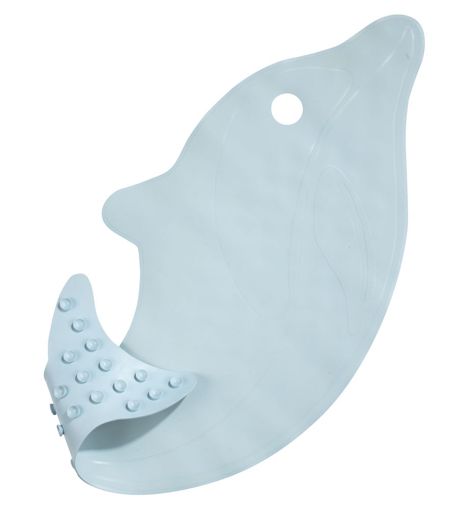 Nonslip bath mat LILLHAGA 36x76 blue JYSK