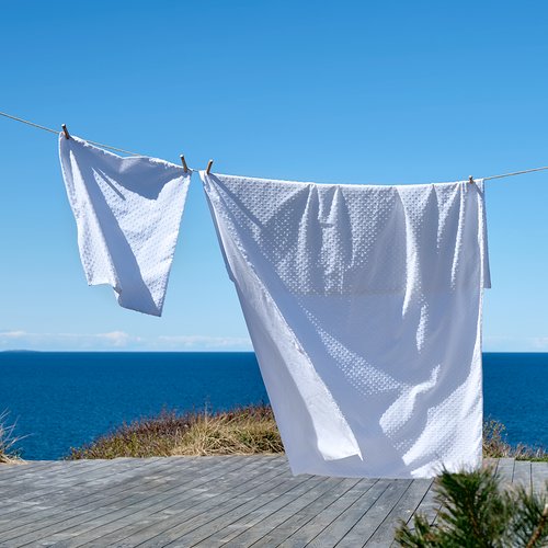 Duvet cover set DANA Single white JYSK