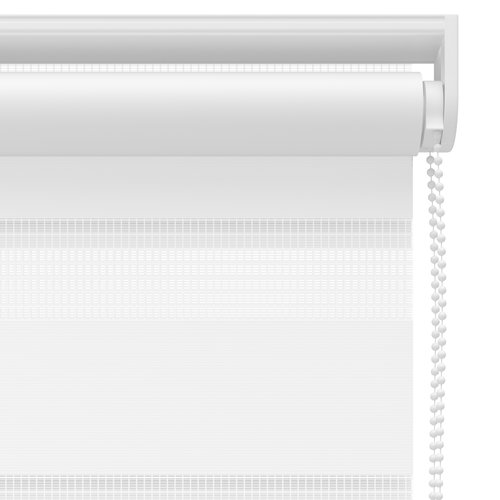 Roller blind Duo FEMRIS 140x180cm white JYSK
