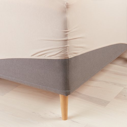 JerseyLeintuch 140x200x30cm sand JYSK