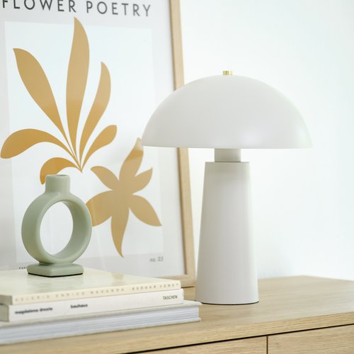 Table lamp MARKUS D25xH35cm grey JYSK