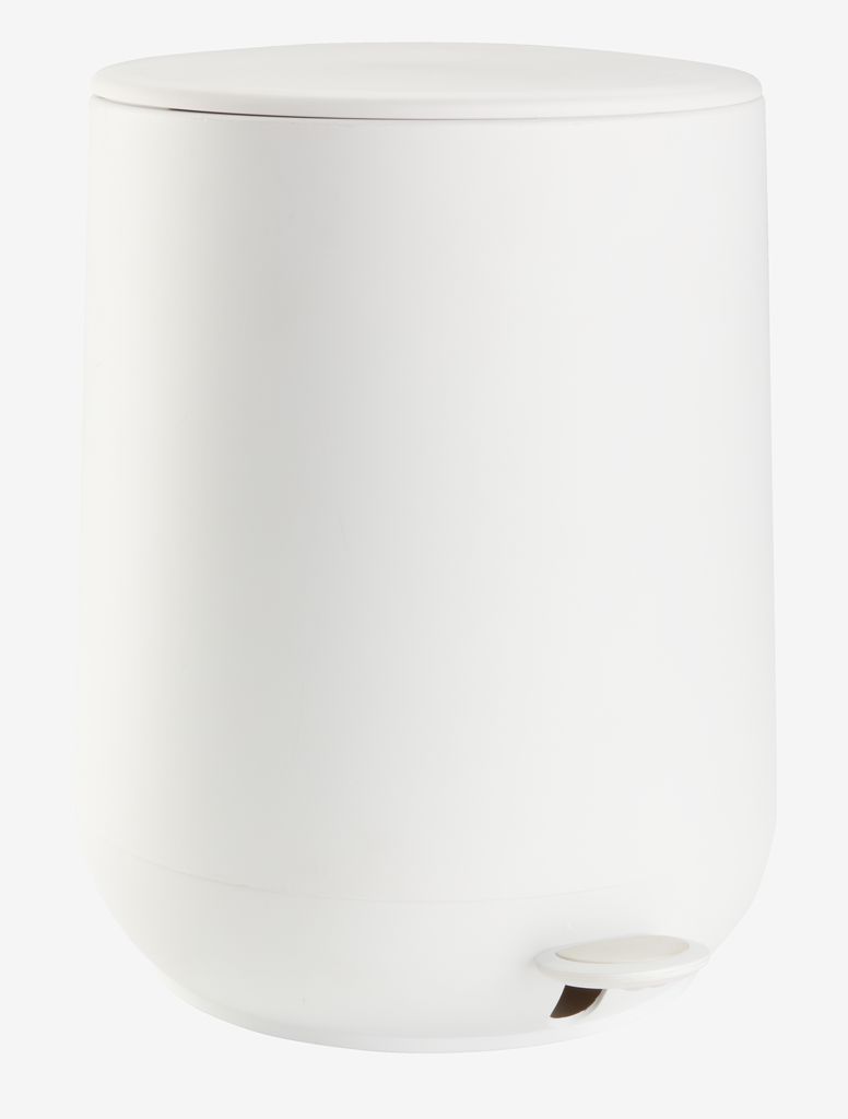 Pedal bin OXIE 5L softclosing white JYSK