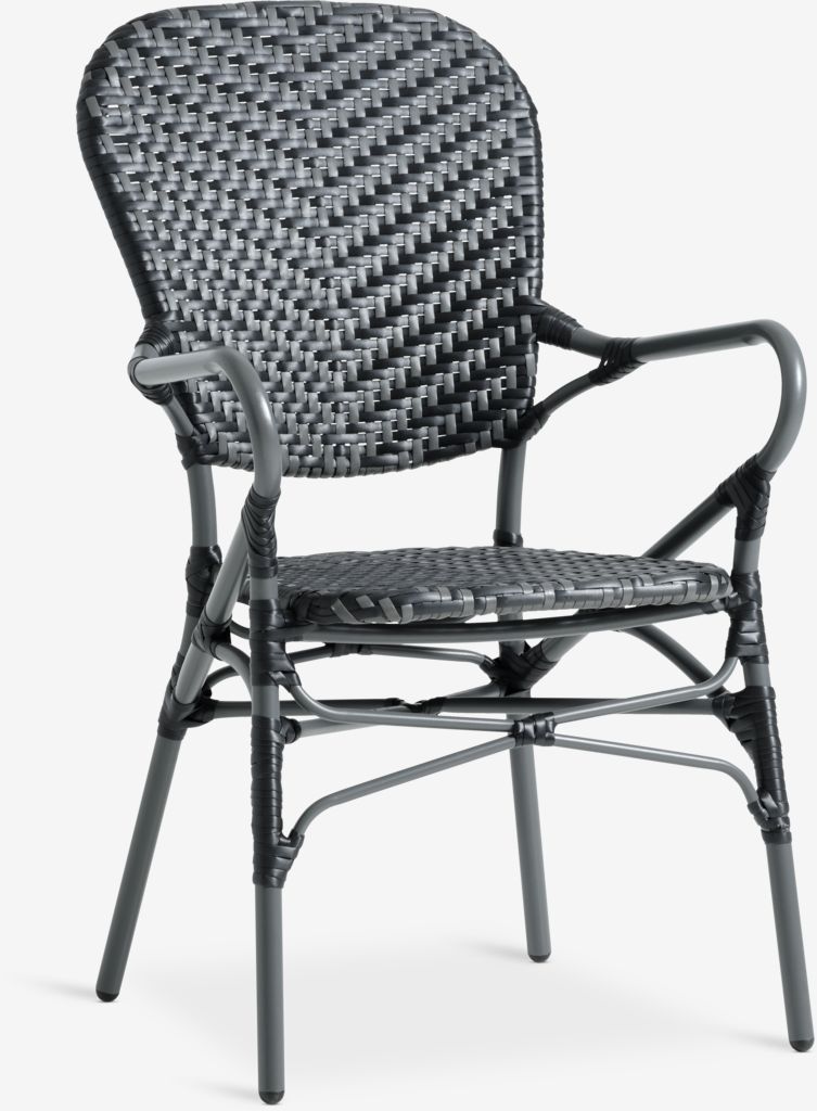 Stacking chair grey JYSK