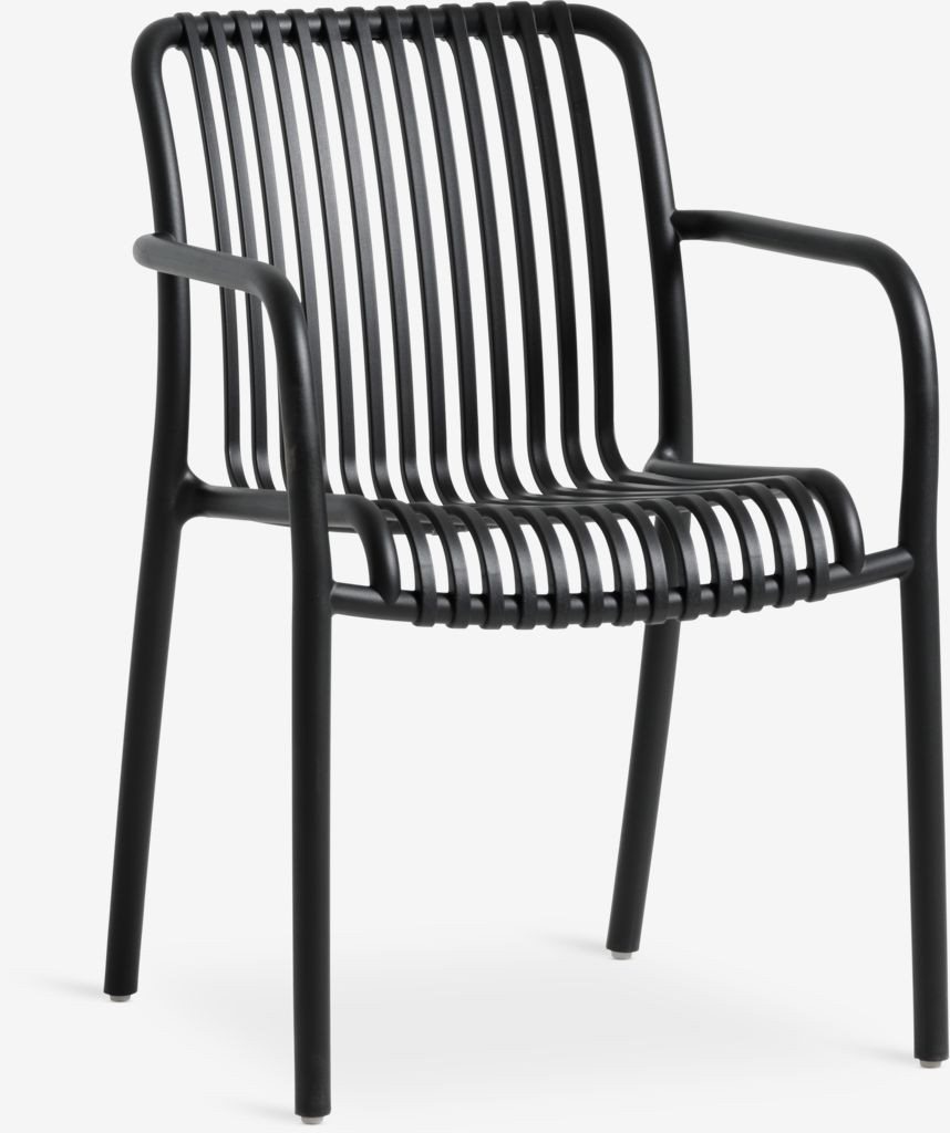 Stacking chair NABBEN black JYSK