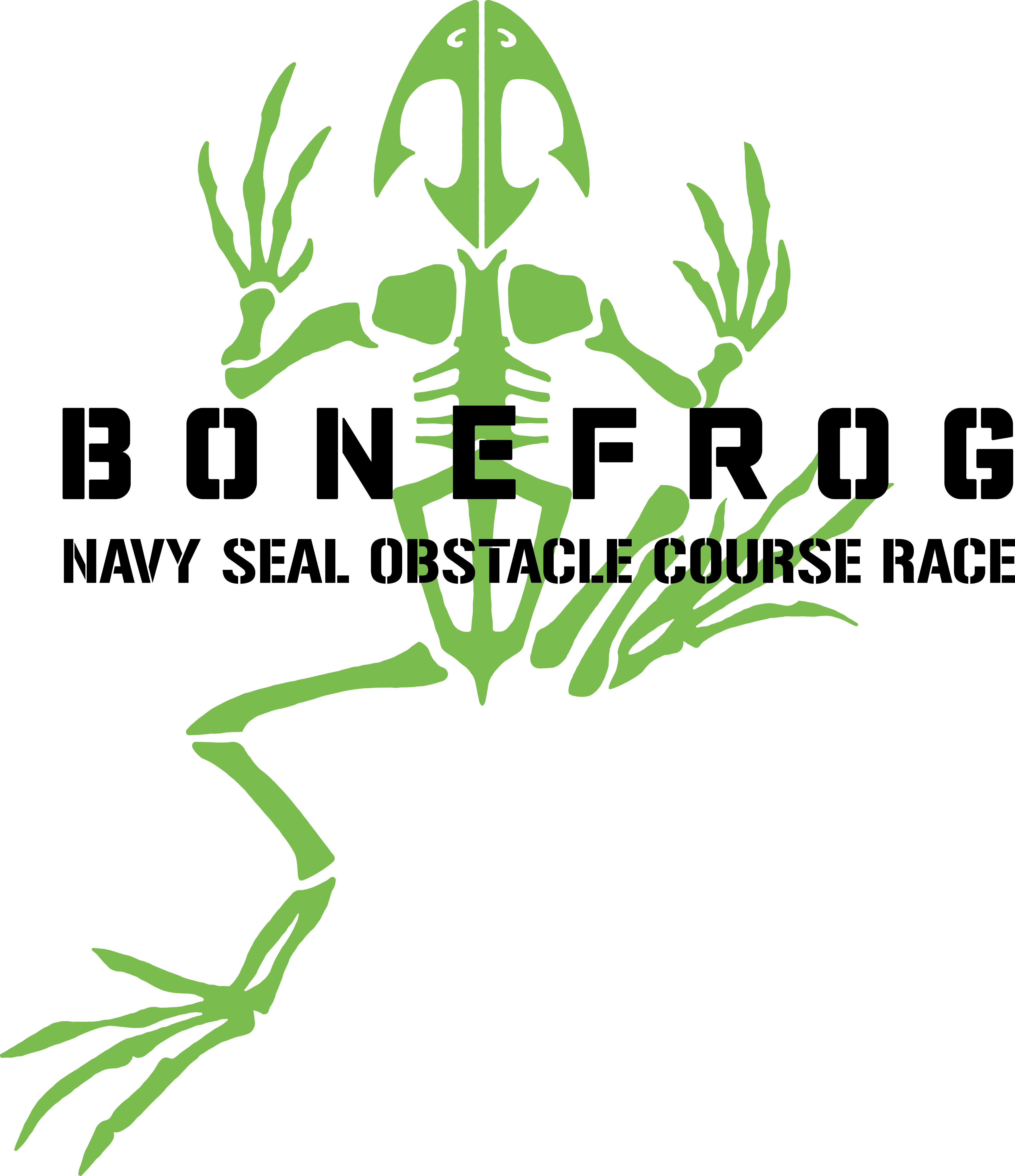 Navy Seal Frog Skeleton With Trident