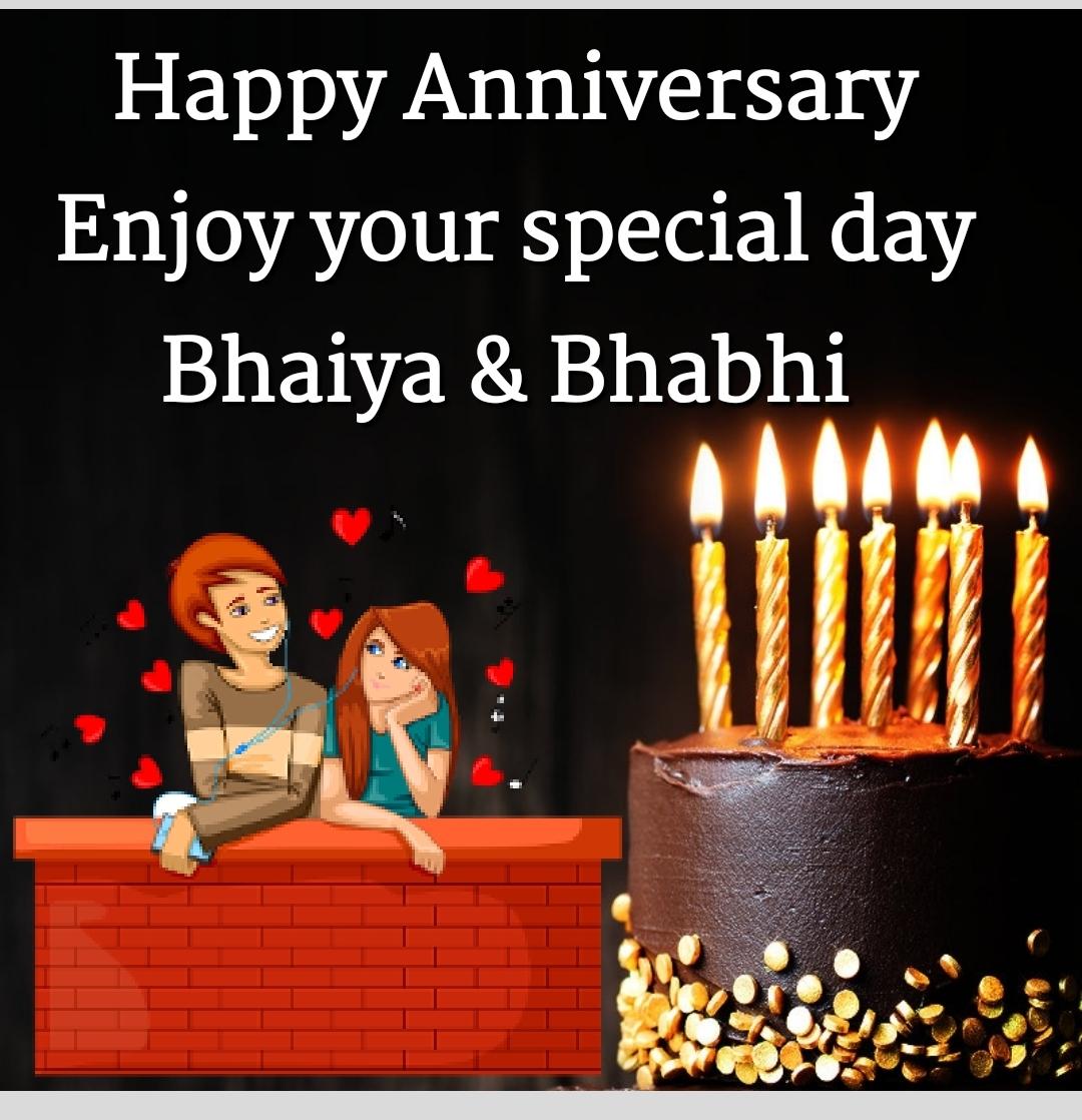 Top 999+ happy anniversary bhaiya bhabhi cake images Amazing Collection happy anniversary