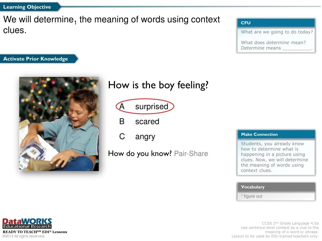PPT What are we going to do today? What does determine mean