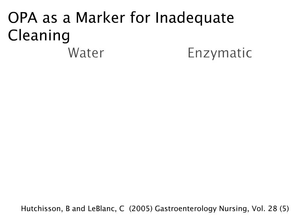 PPT Water Enzymatic PowerPoint Presentation, free download ID265918