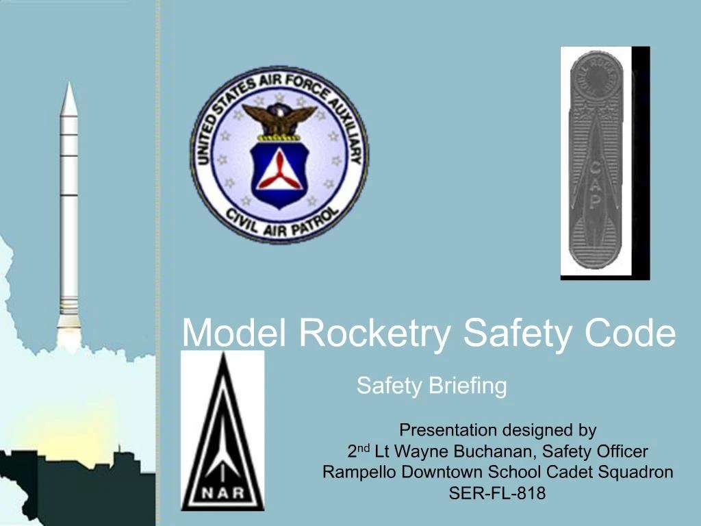 PPT Model Rocketry Safety Code Safety Briefing PowerPoint