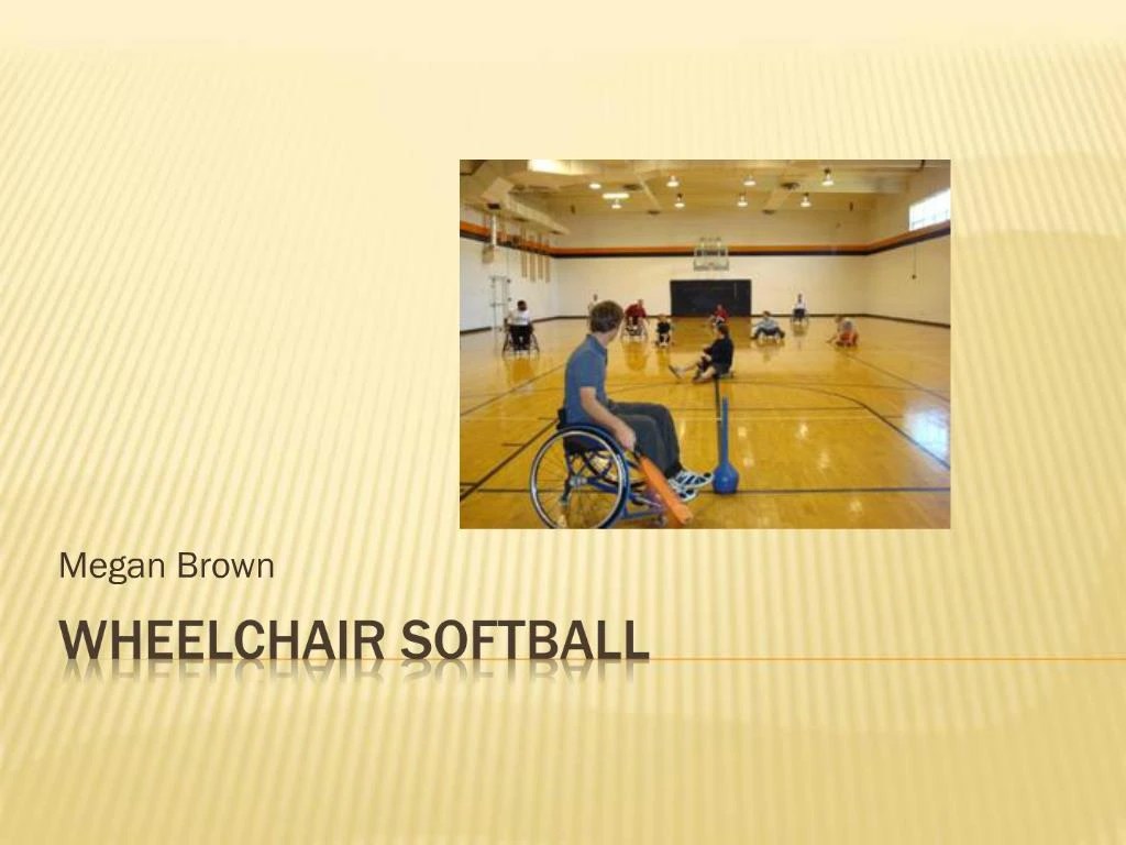 PPT Wheelchair softball PowerPoint Presentation, free download ID