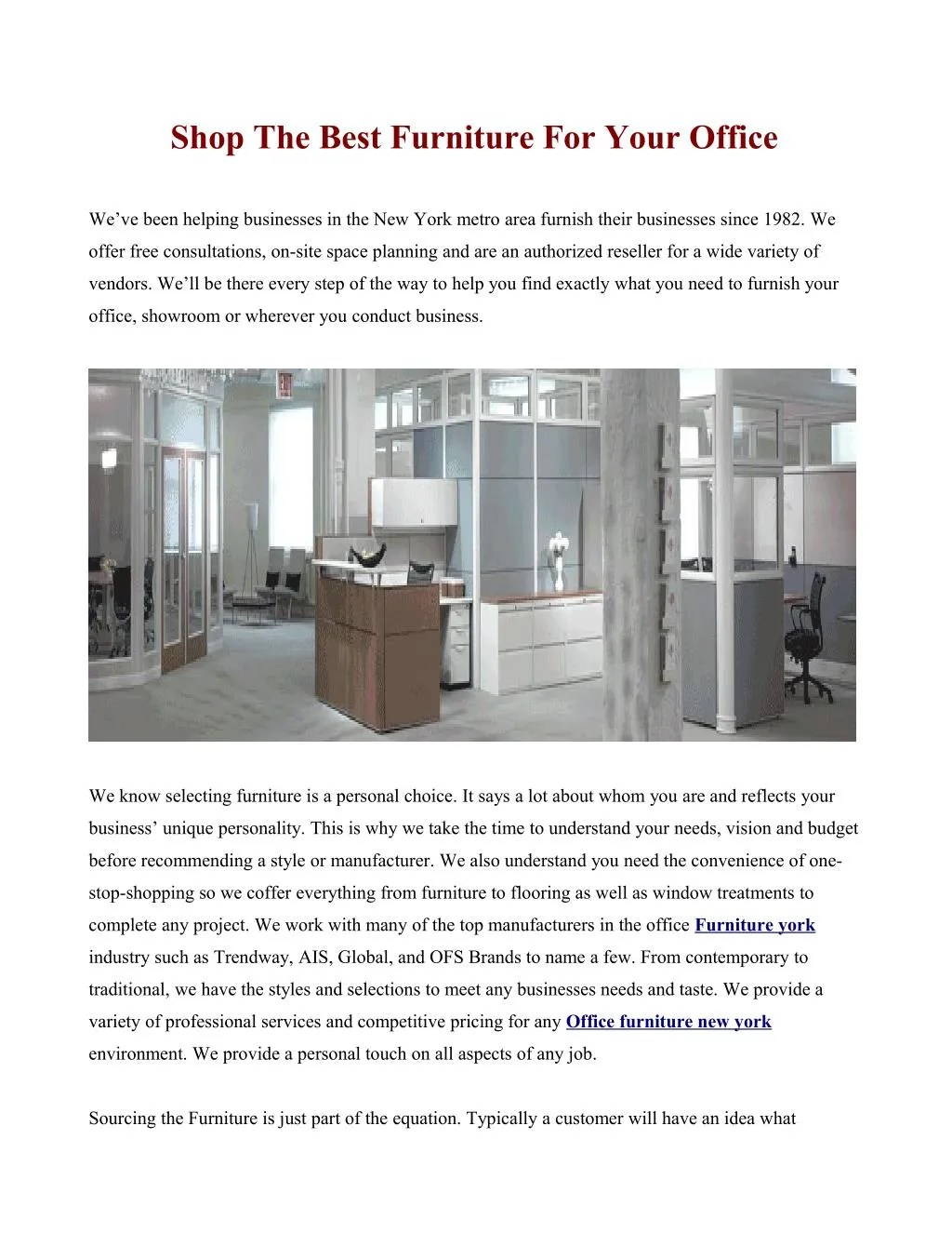 PPT Furniture york PowerPoint Presentation, free download ID7301419