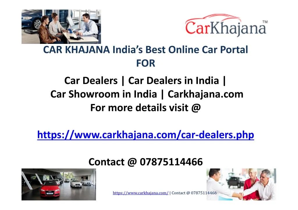 PPT Car Dealers Car Dealers in India Car Showroom in India